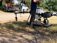 Rinsing down a Revolution I-19 after a job